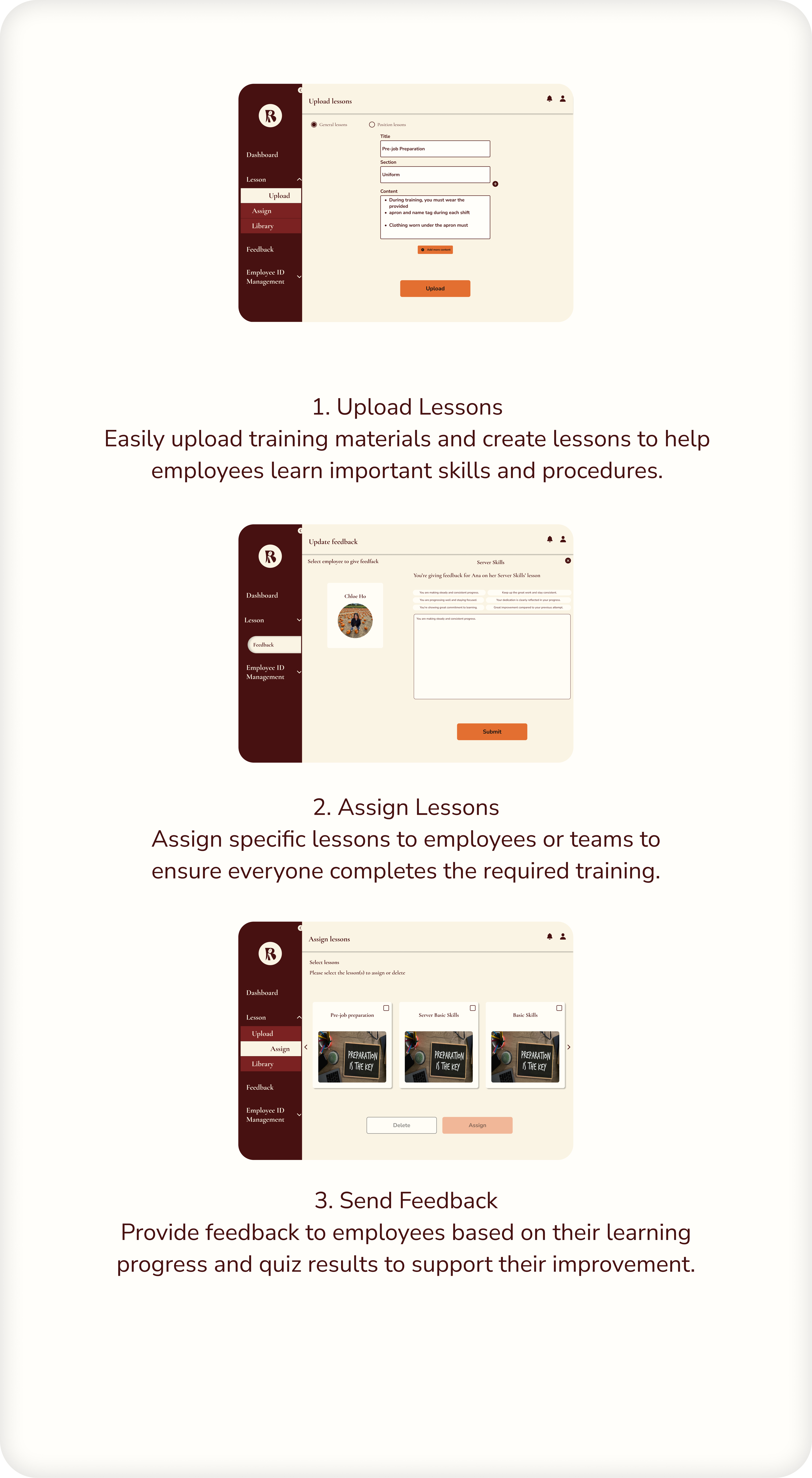 Manager view